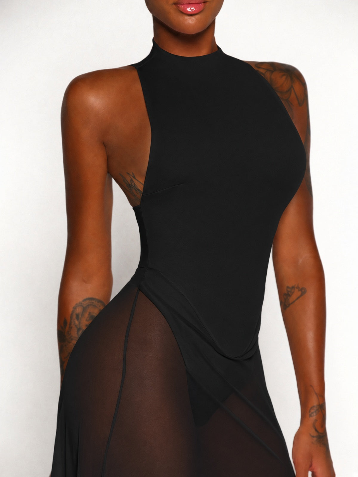 black | close