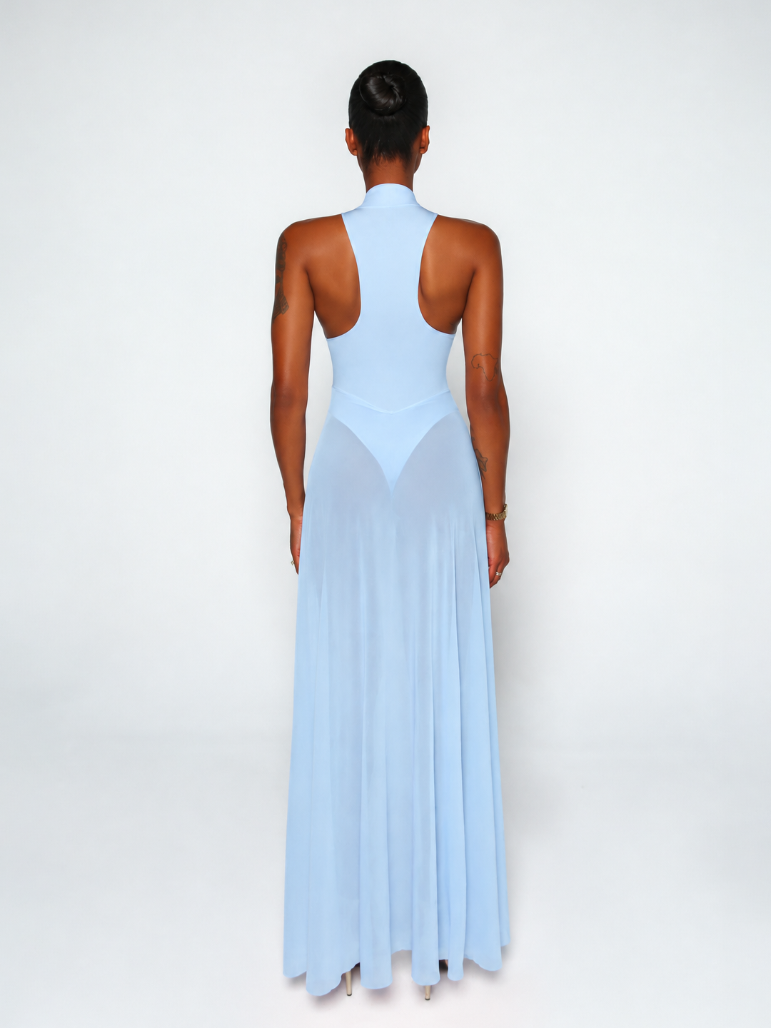 blue | back