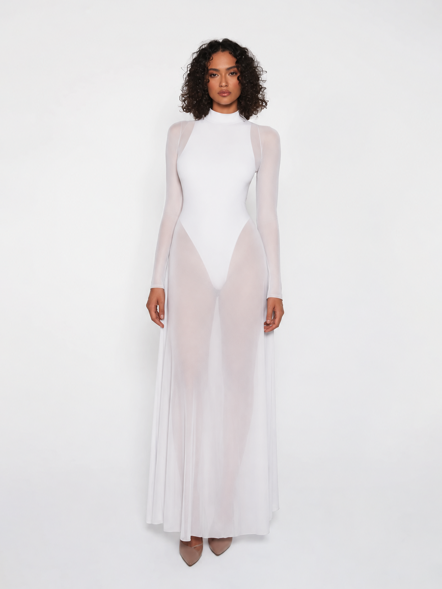 white | front